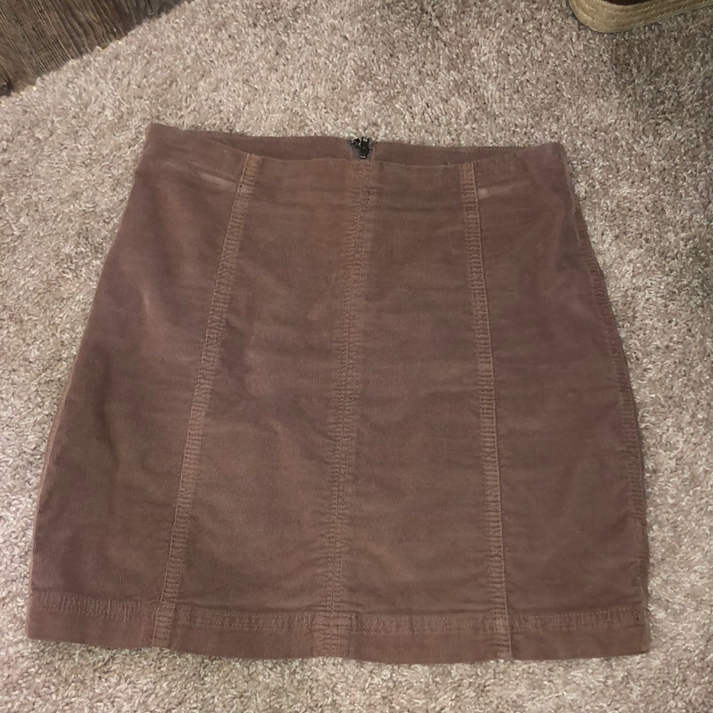 Free People corduroy pencil skirt - size 4